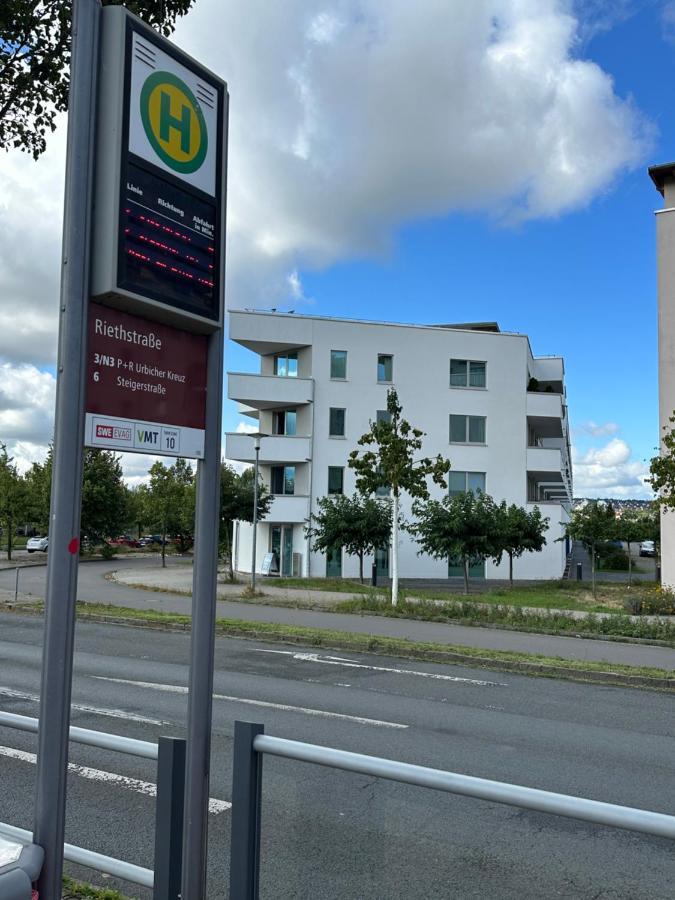Bohnapartments - Nordkap-Suiten - Gratis Parkplatz - Moderner Neubau - Erdgeschoss - Fussbodenheizung Erfurt Exteriör bild