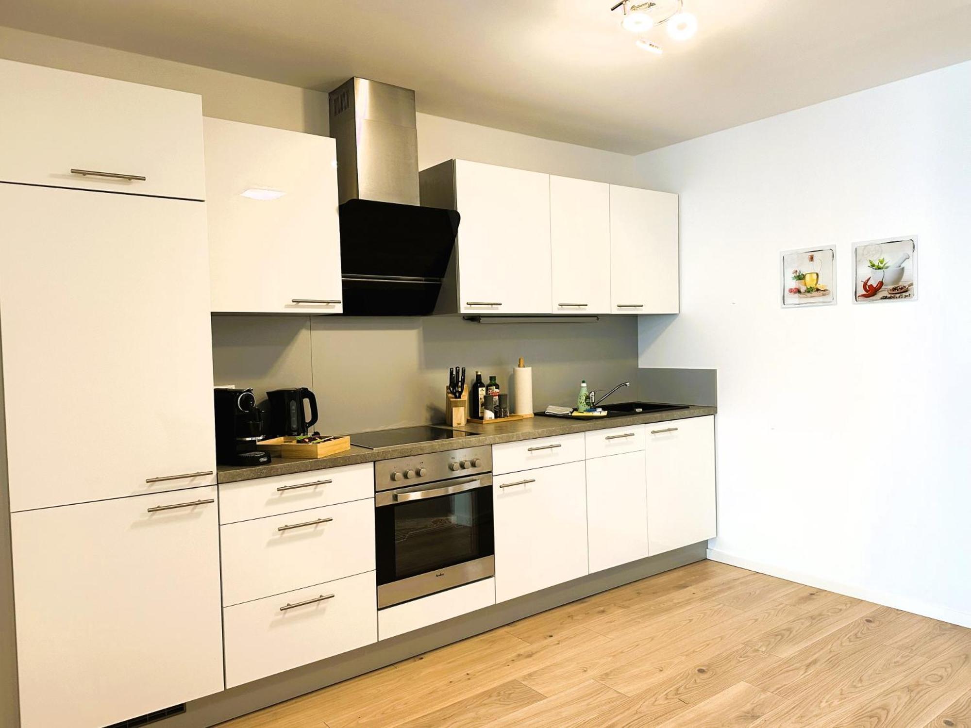 Bohnapartments - Nordkap-Suiten - Gratis Parkplatz - Moderner Neubau - Erdgeschoss - Fussbodenheizung Erfurt Exteriör bild