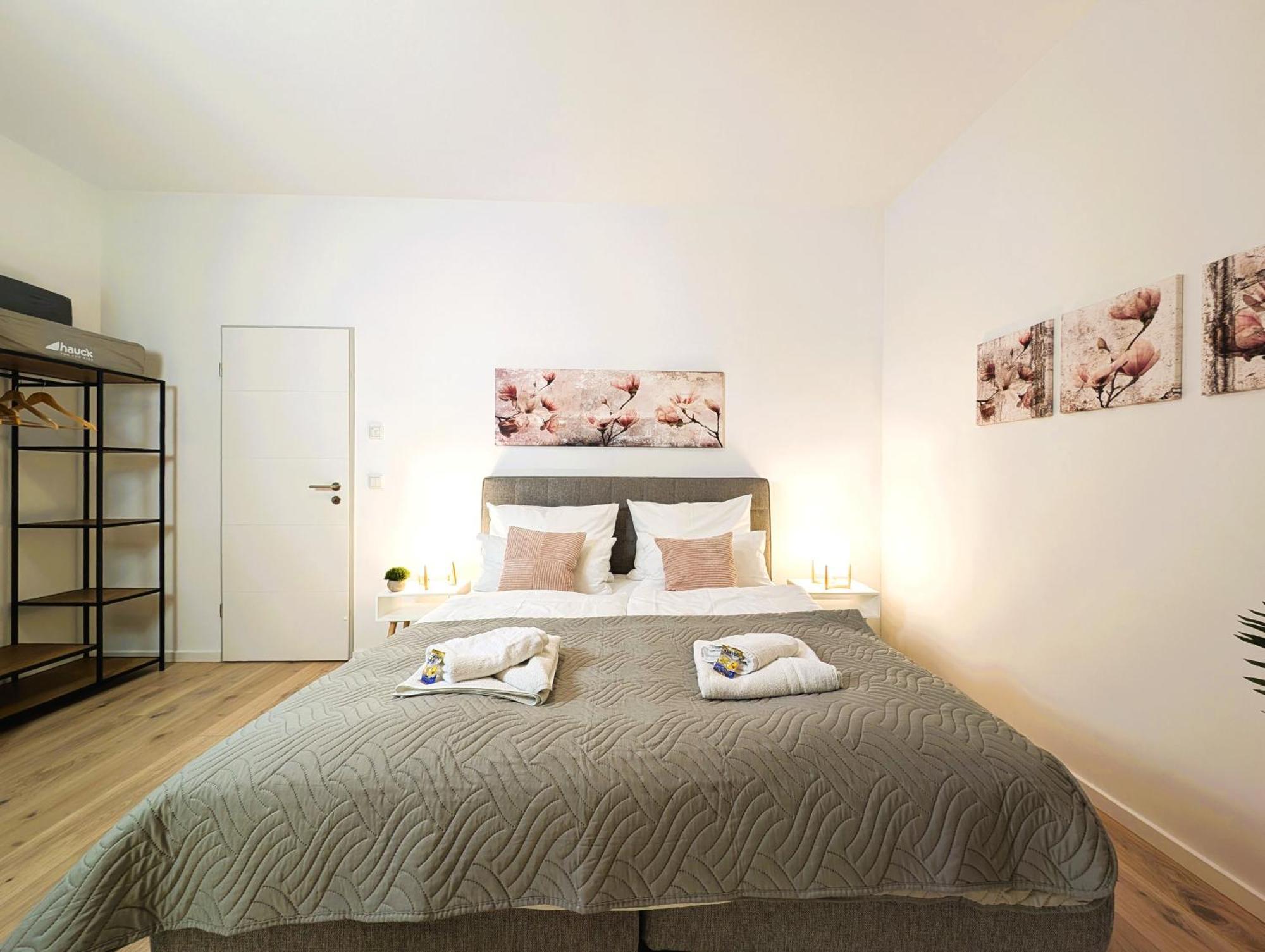 Bohnapartments - Nordkap-Suiten - Gratis Parkplatz - Moderner Neubau - Erdgeschoss - Fussbodenheizung Erfurt Exteriör bild