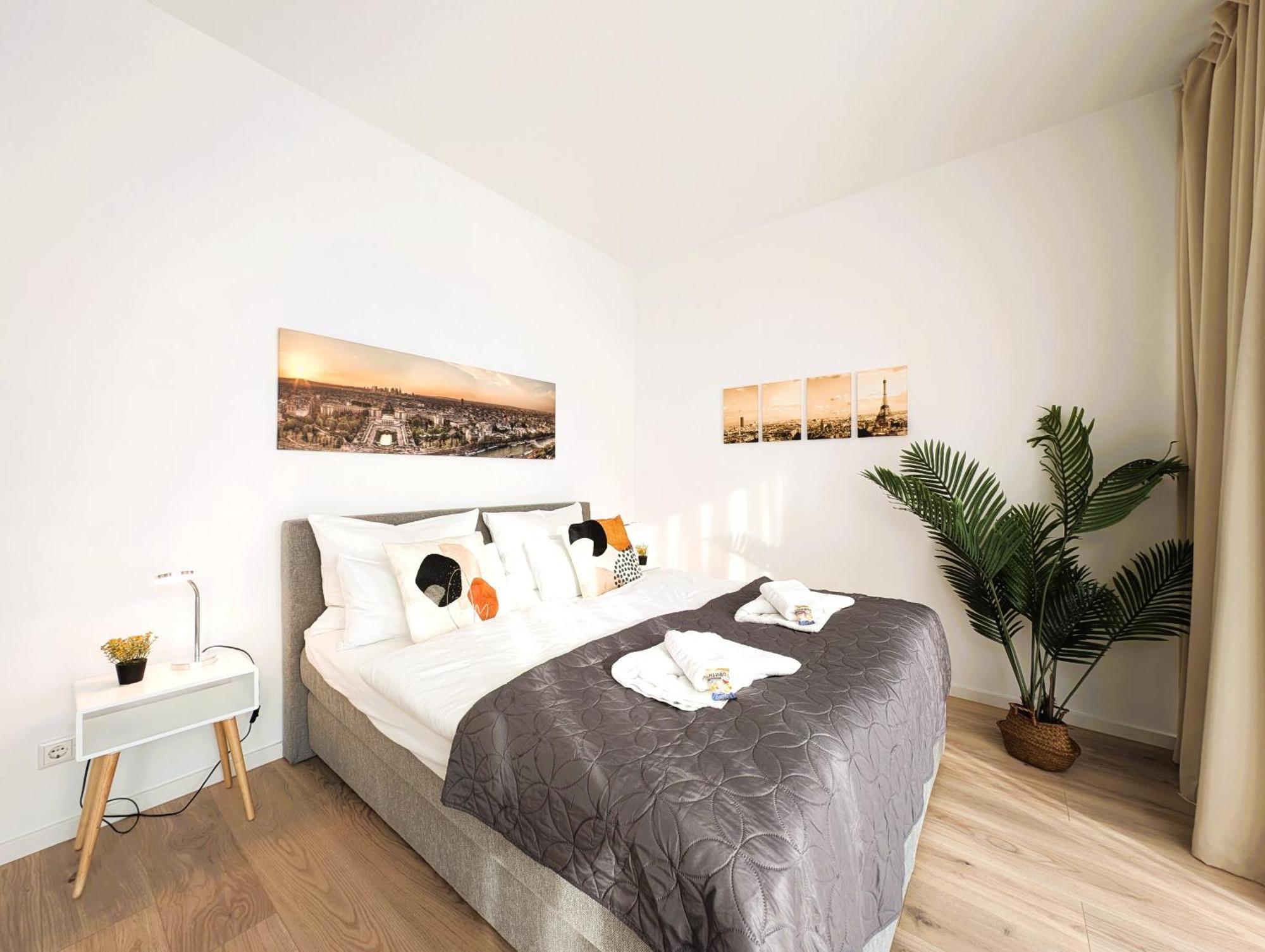 Bohnapartments - Nordkap-Suiten - Gratis Parkplatz - Moderner Neubau - Erdgeschoss - Fussbodenheizung Erfurt Exteriör bild
